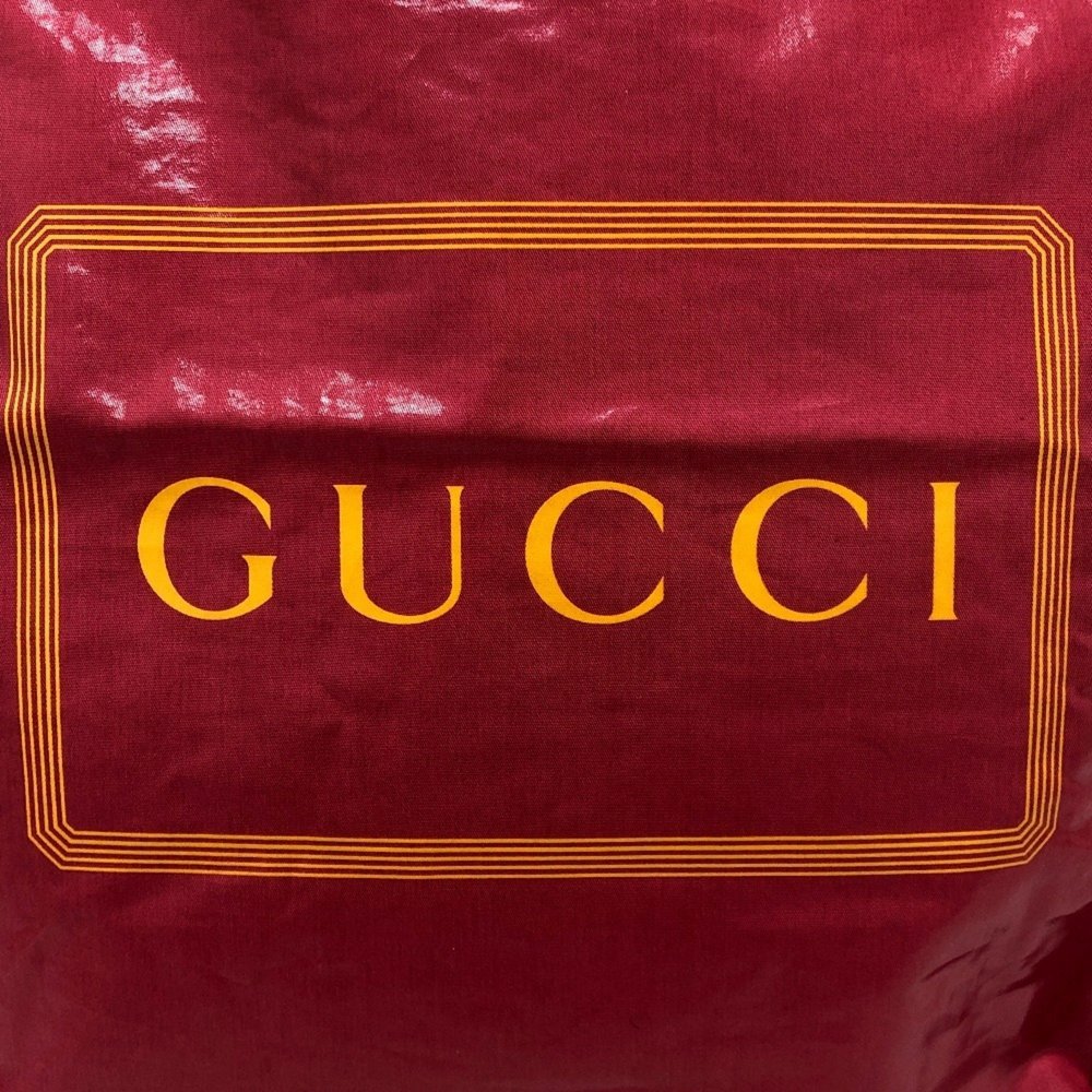 GUCCI 575140 Logo Tote Bag, Handbag, Coated Canvas, Women's, Pink - Picture 9 of 10